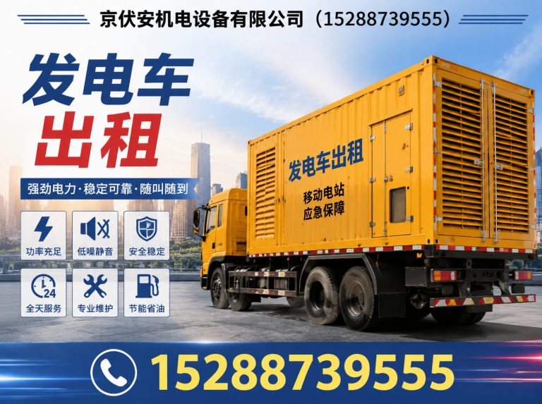 三沙发电机出租展示图